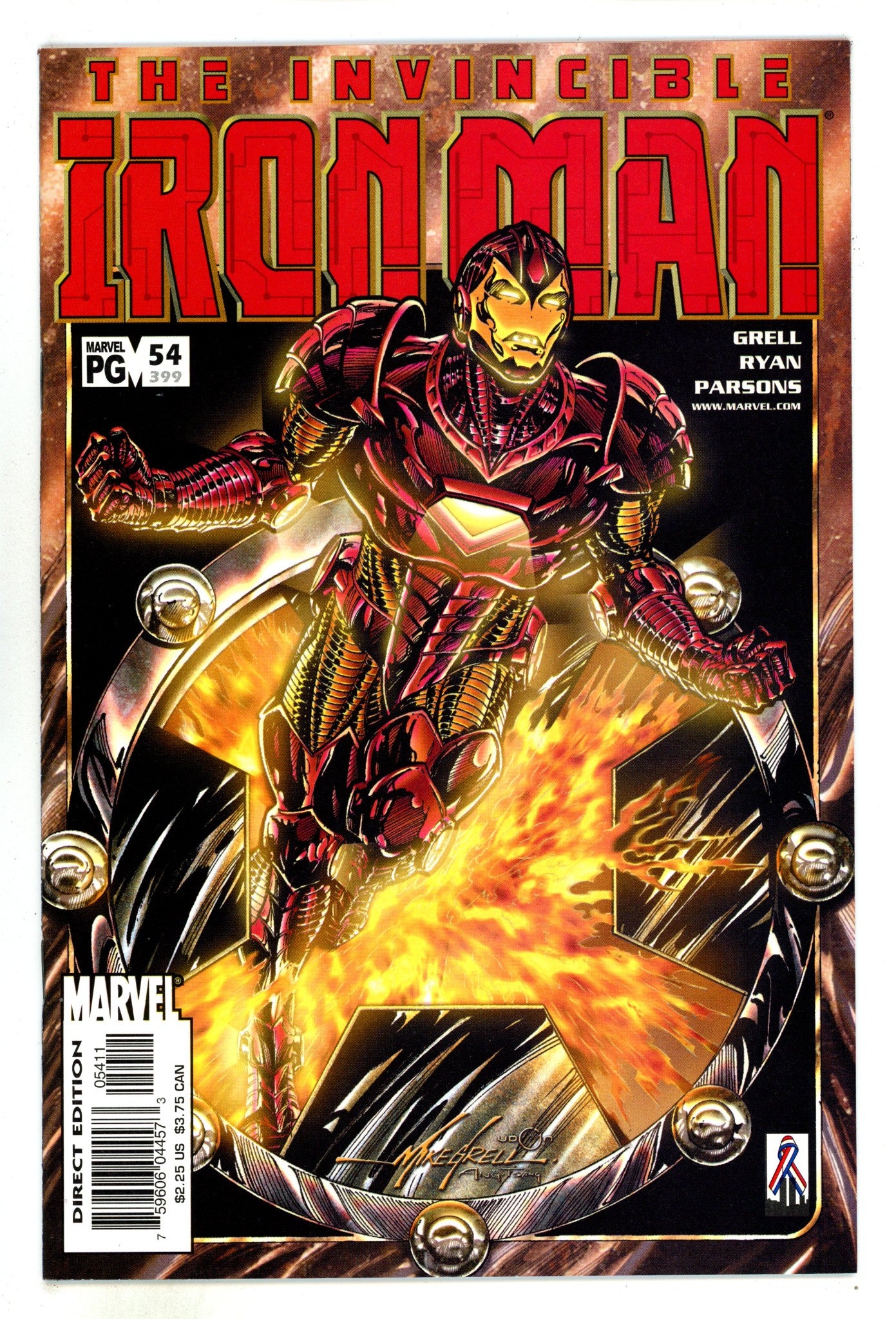 Iron Man Vol 3 54 (399) High Grade (2002) 