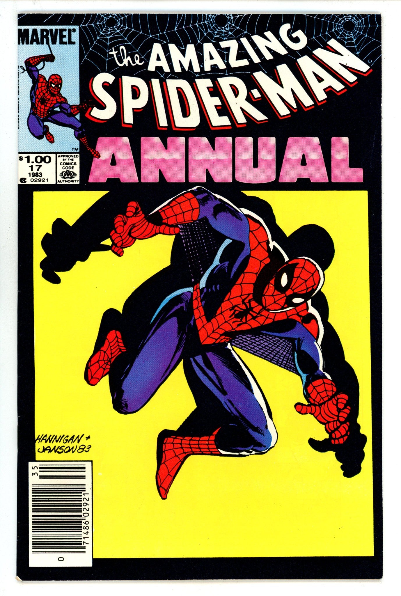 The Amazing Spider-Man Annual Vol 1 17 FN- (5.5) (1983) Newsstand 