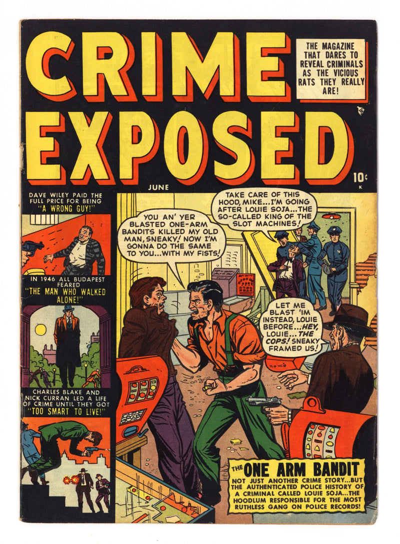 Crime Exposed 4 VG/FN (5.0) (1951) 