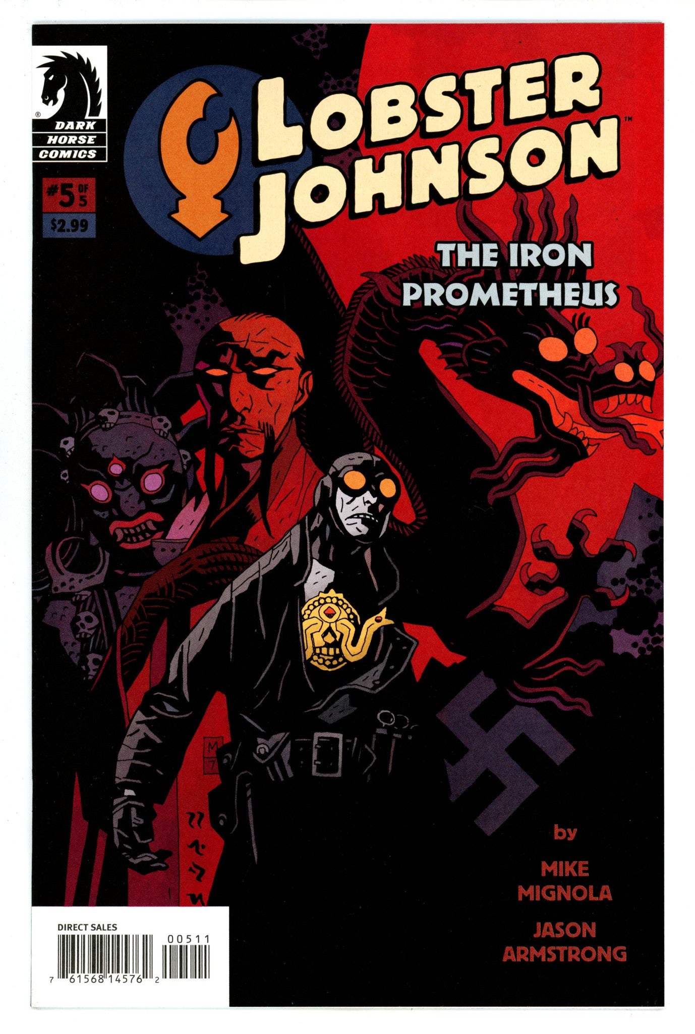 Lobster Johnson: The Iron Prometheus 5 High Grade (2008) 