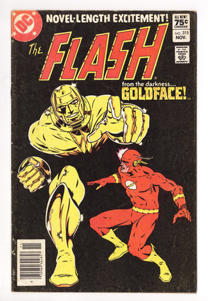 The Flash Vol 1 315 Low Grade (1982) Canadian Price Variant