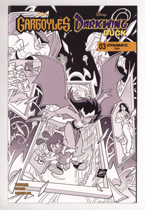 Gargoyles Darkwing Duck 3 Cangialosi B&W Incentive (2026)