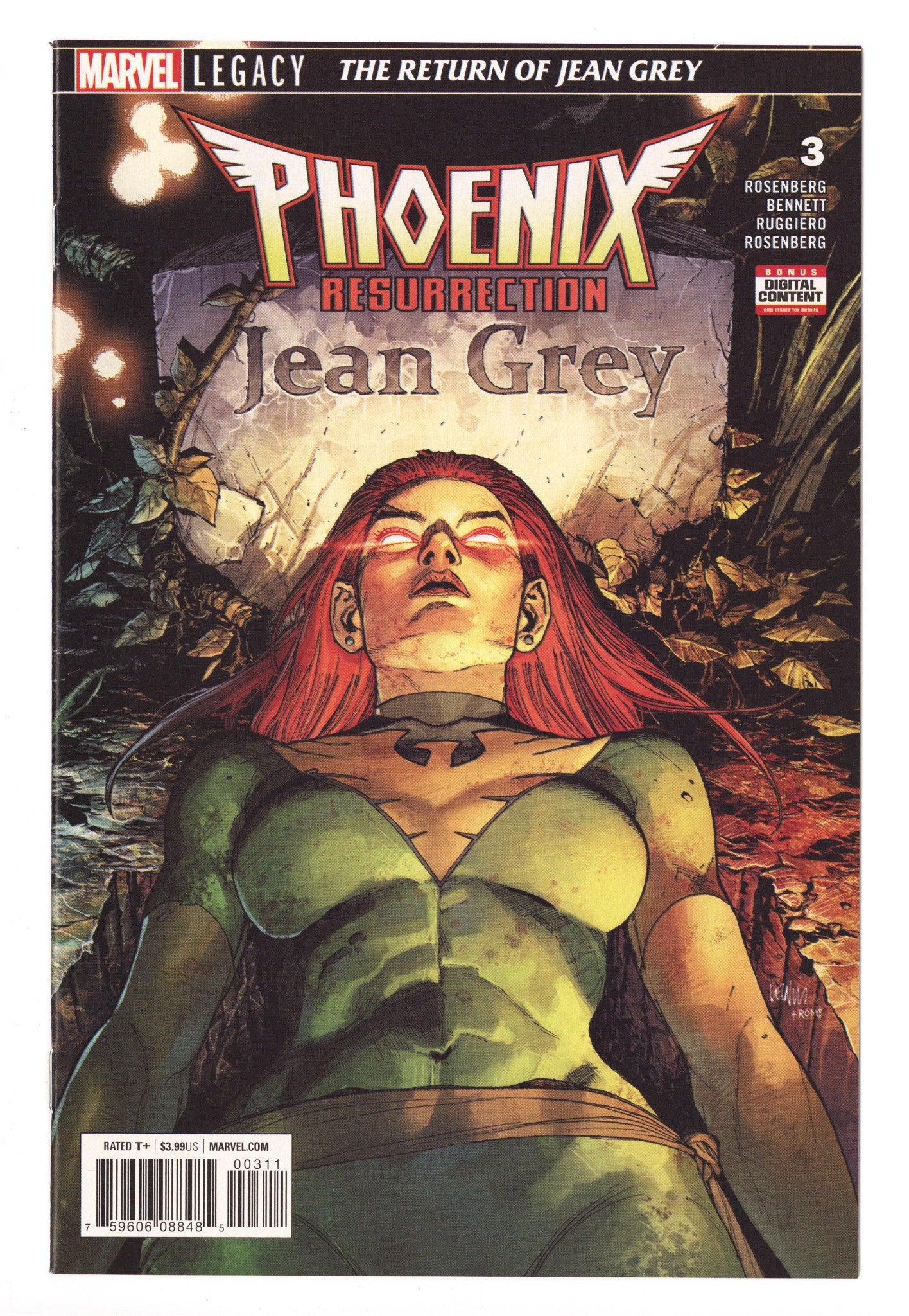 Phoenix Resurrection: The Return of Jean Grey 3 High Grade (2018) 