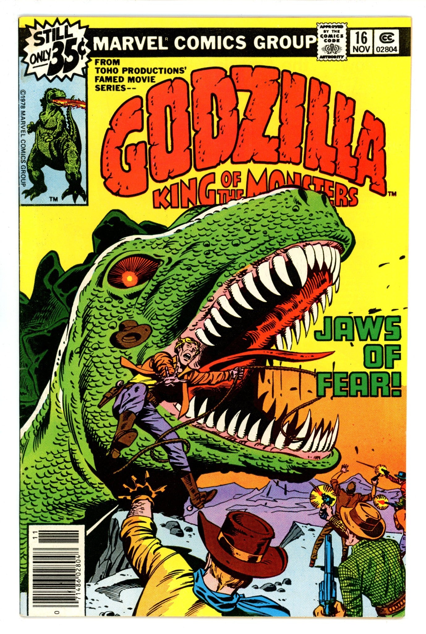 Godzilla 16 FN/VF (7.0) (1978) 