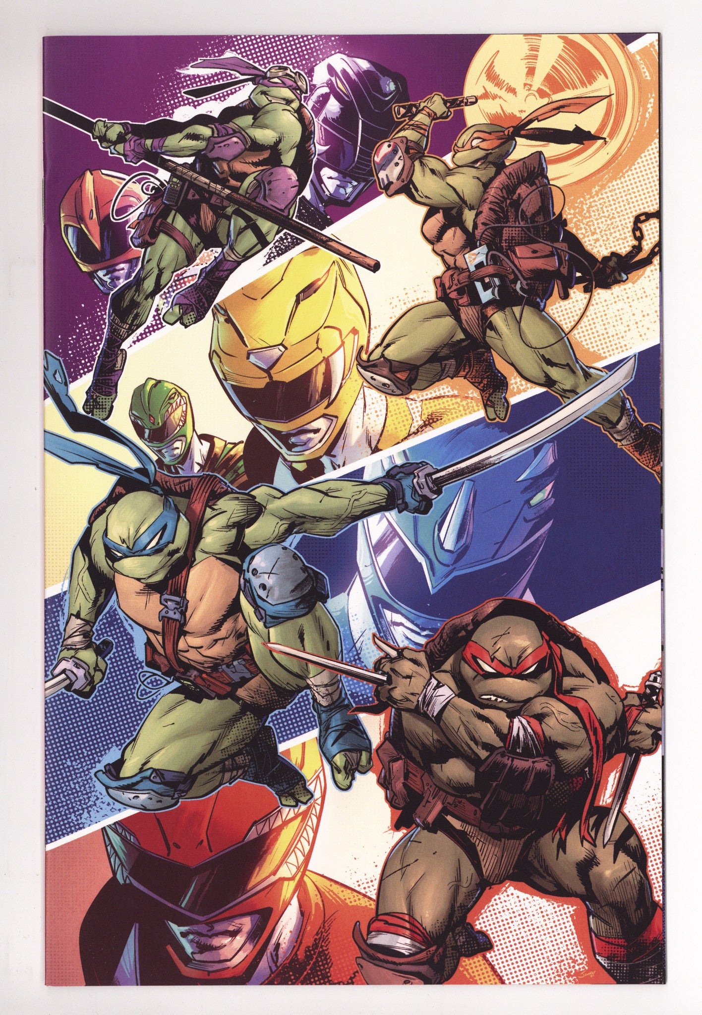 Mighty Morphin Power Rangers/Teenage Mutant Ninja Turtles III  4 Ossio  Virgin Incentive NM  (2026)
