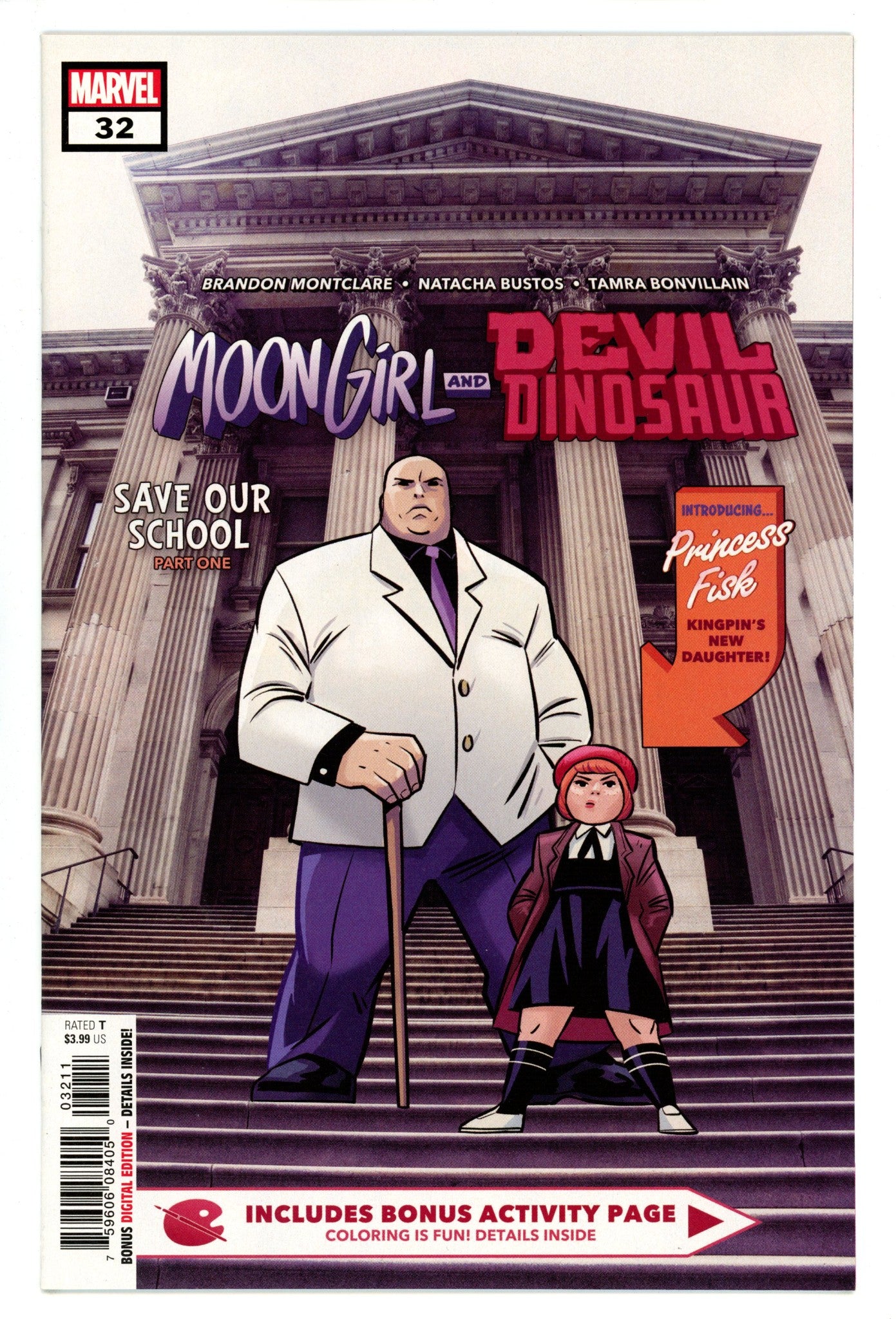 Moon Girl and Devil Dinosaur 32 NM (9.4) (2018) 
