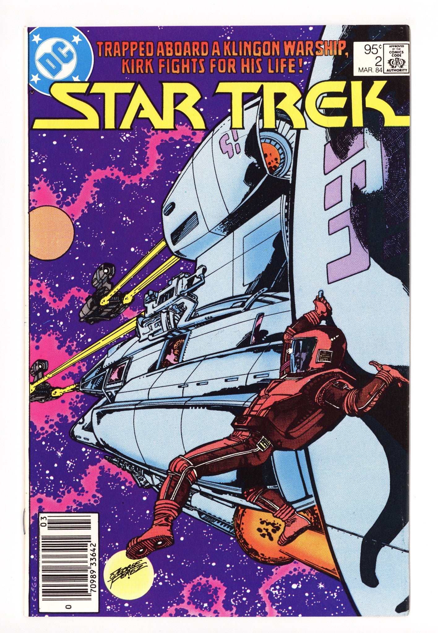 Star Trek Vol 1 2 VF (8.0) (1984) Canadian Price Variant 