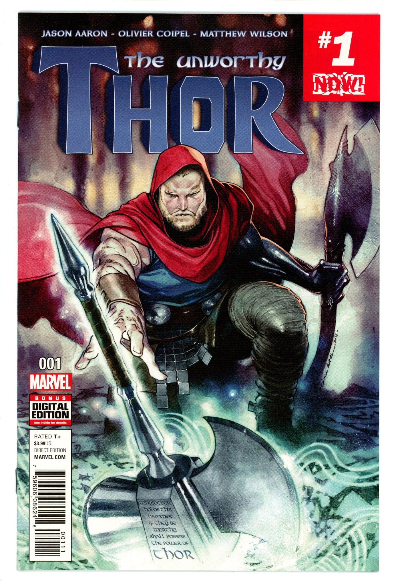 The Unworthy Thor Vol 1 1 High Grade (2017) 