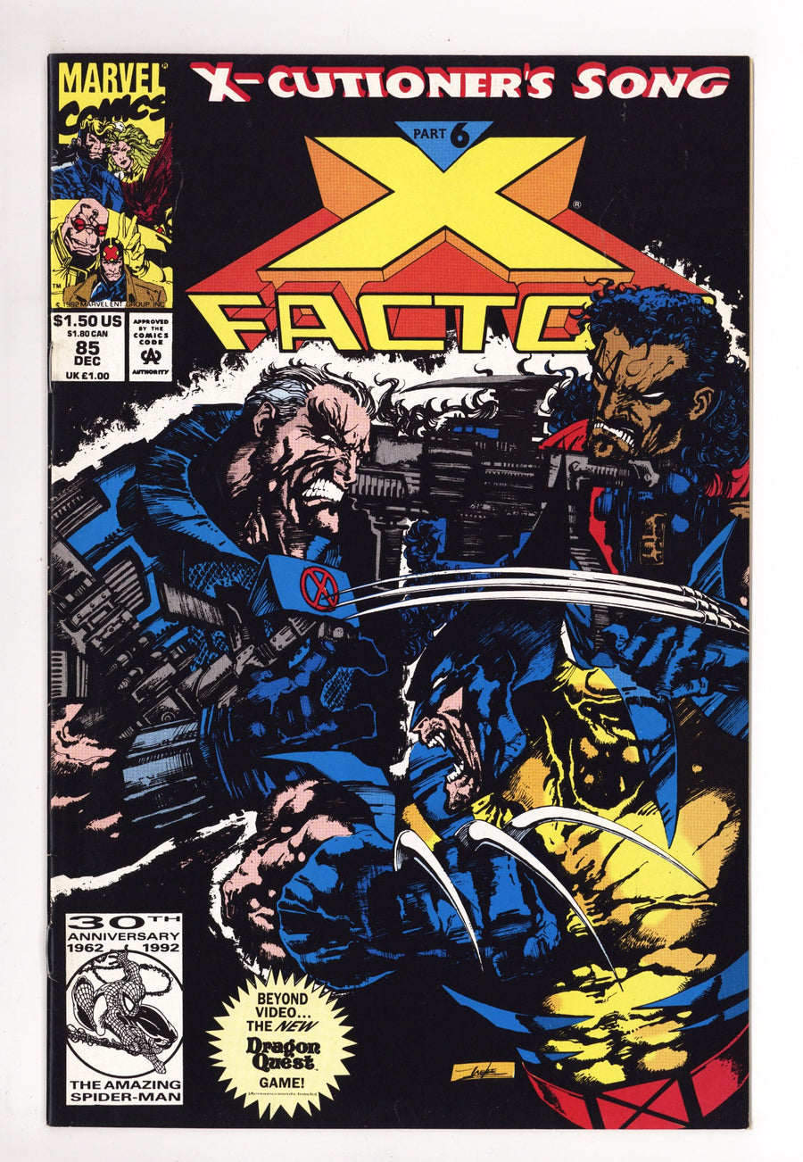 X-Factor Vol 1 85 Mid Grade (1992) 