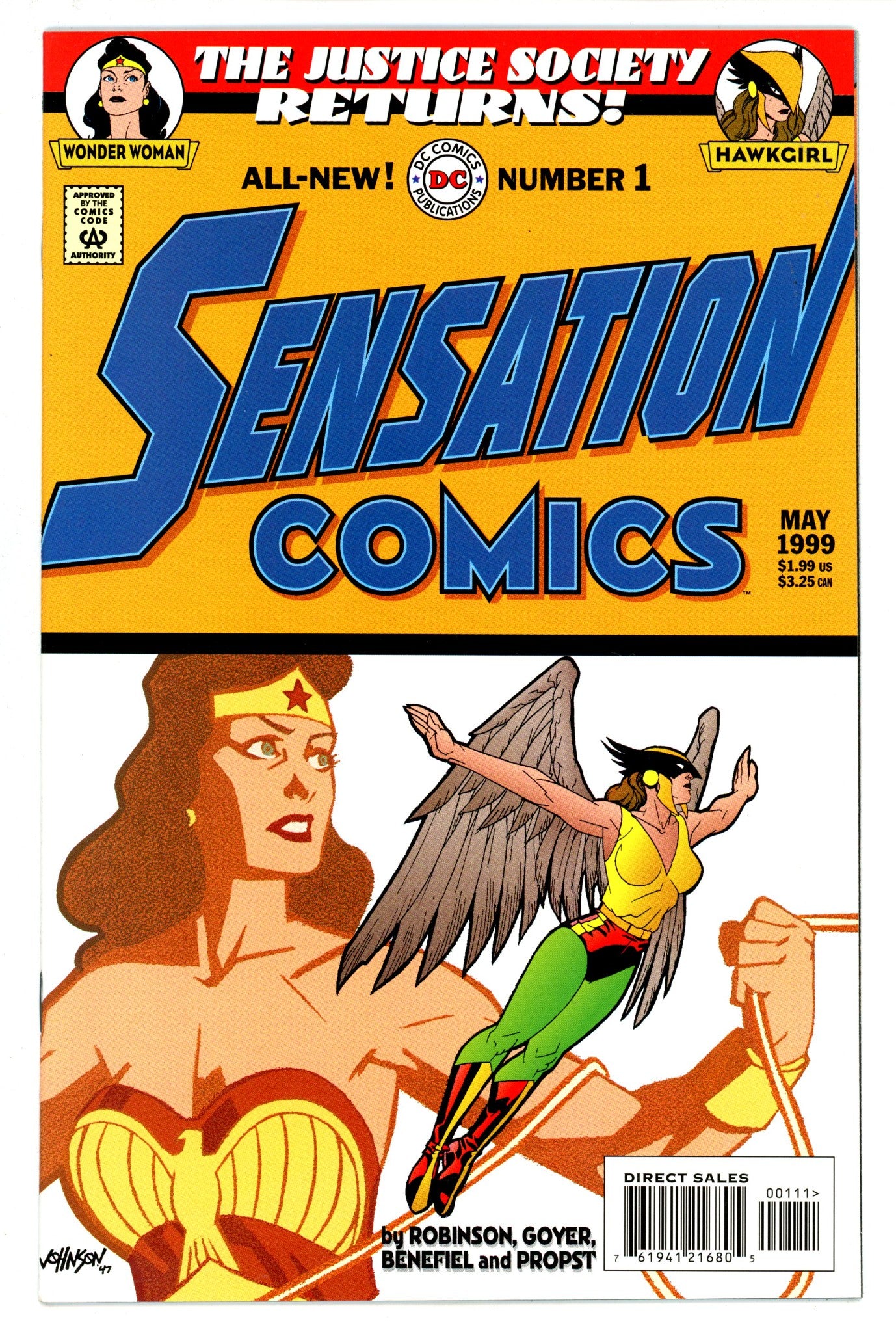 Sensation Comics Vol 2 1 High Grade (1999) 