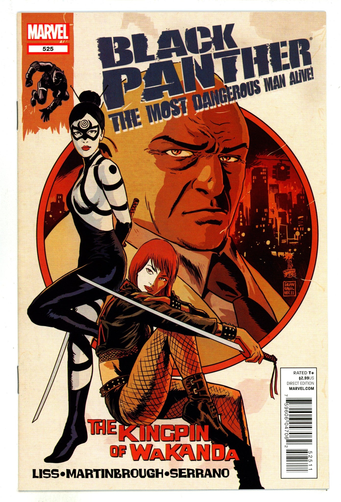 Black Panther: The Most Dangerous Man Alive 525 High Grade (2012) 