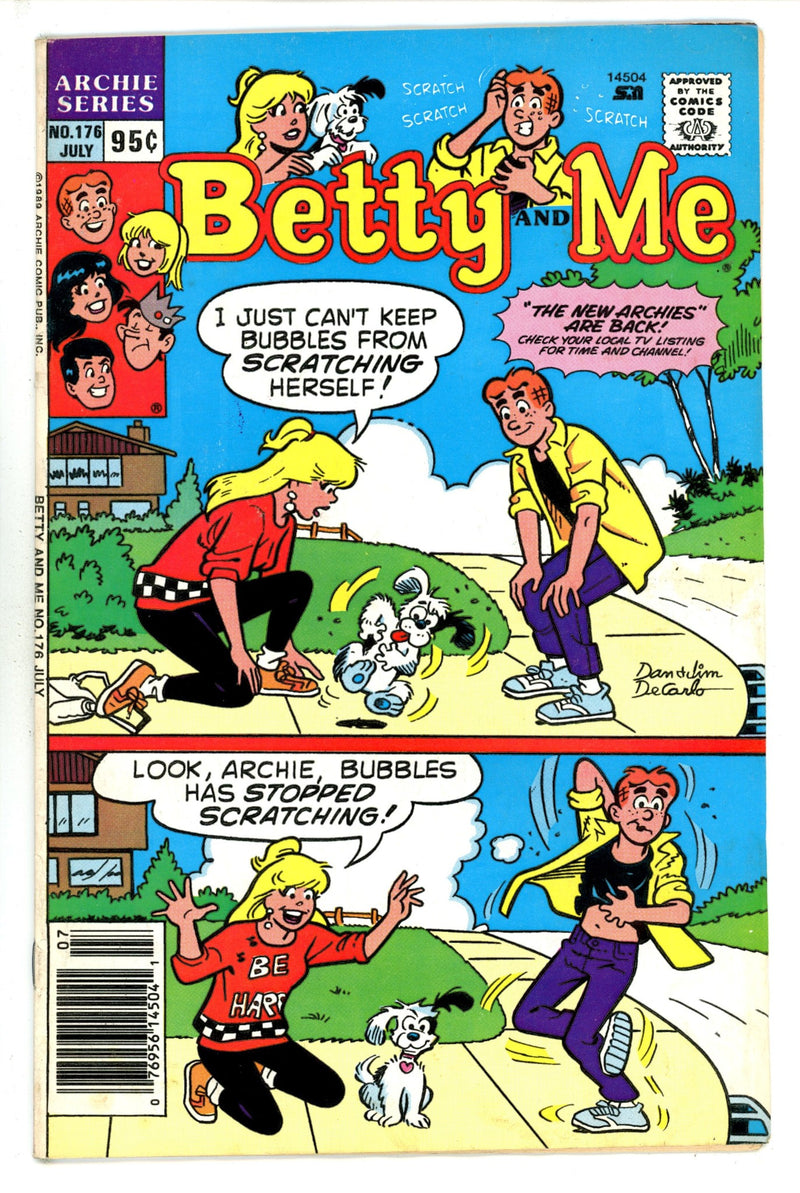 Betty and Me 176 Newsstand VG/FN (1989)