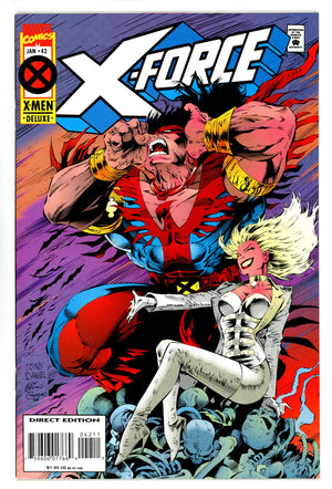 X-Force Vol 1 42 Mid Grade (1995)