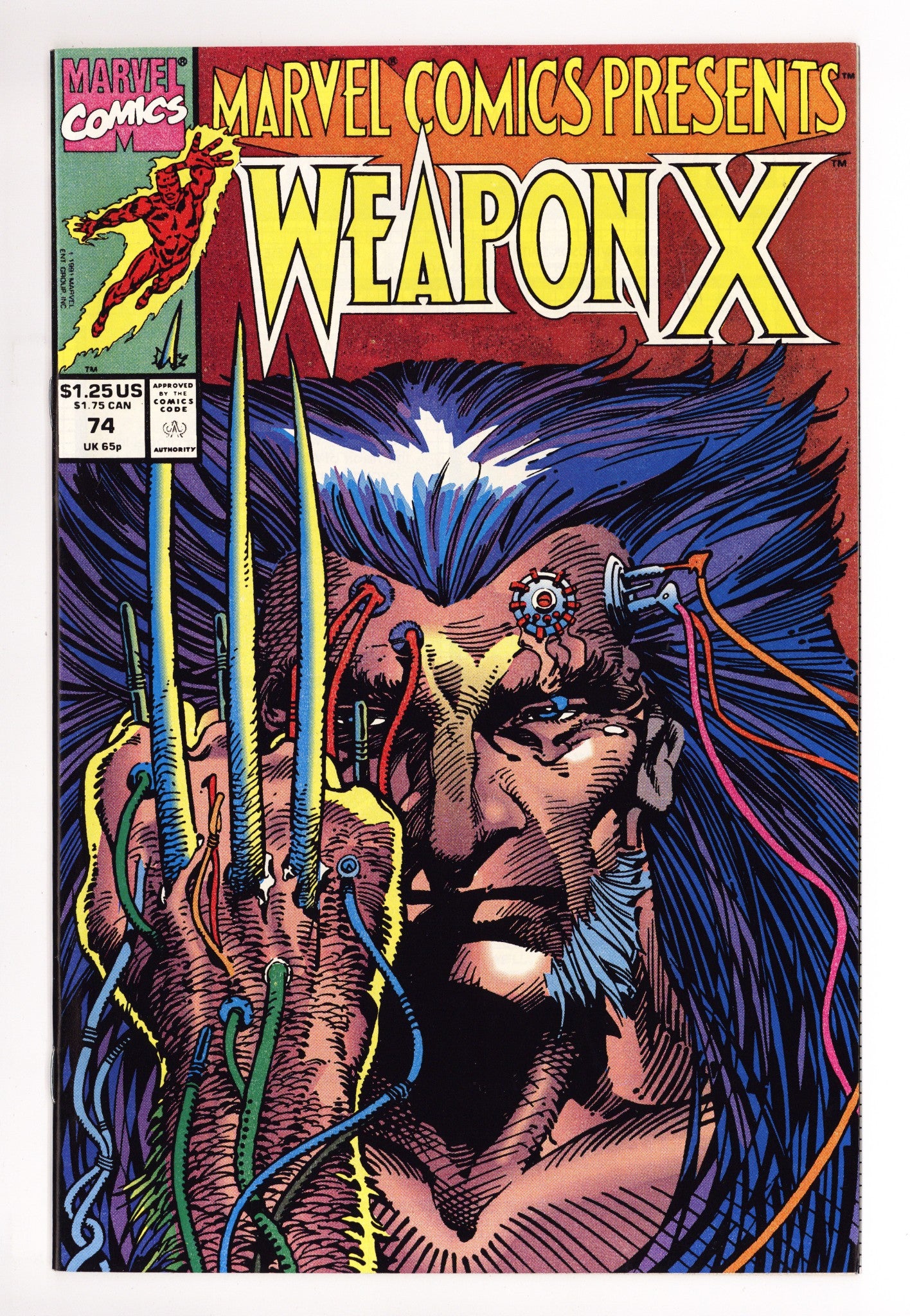 Marvel Comics Presents Vol 1 74 NM (9.4) (1991) 