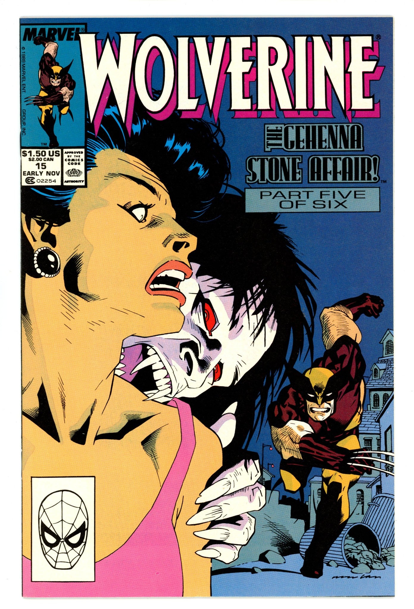 Wolverine Vol 2 15 High Grade (1989) 