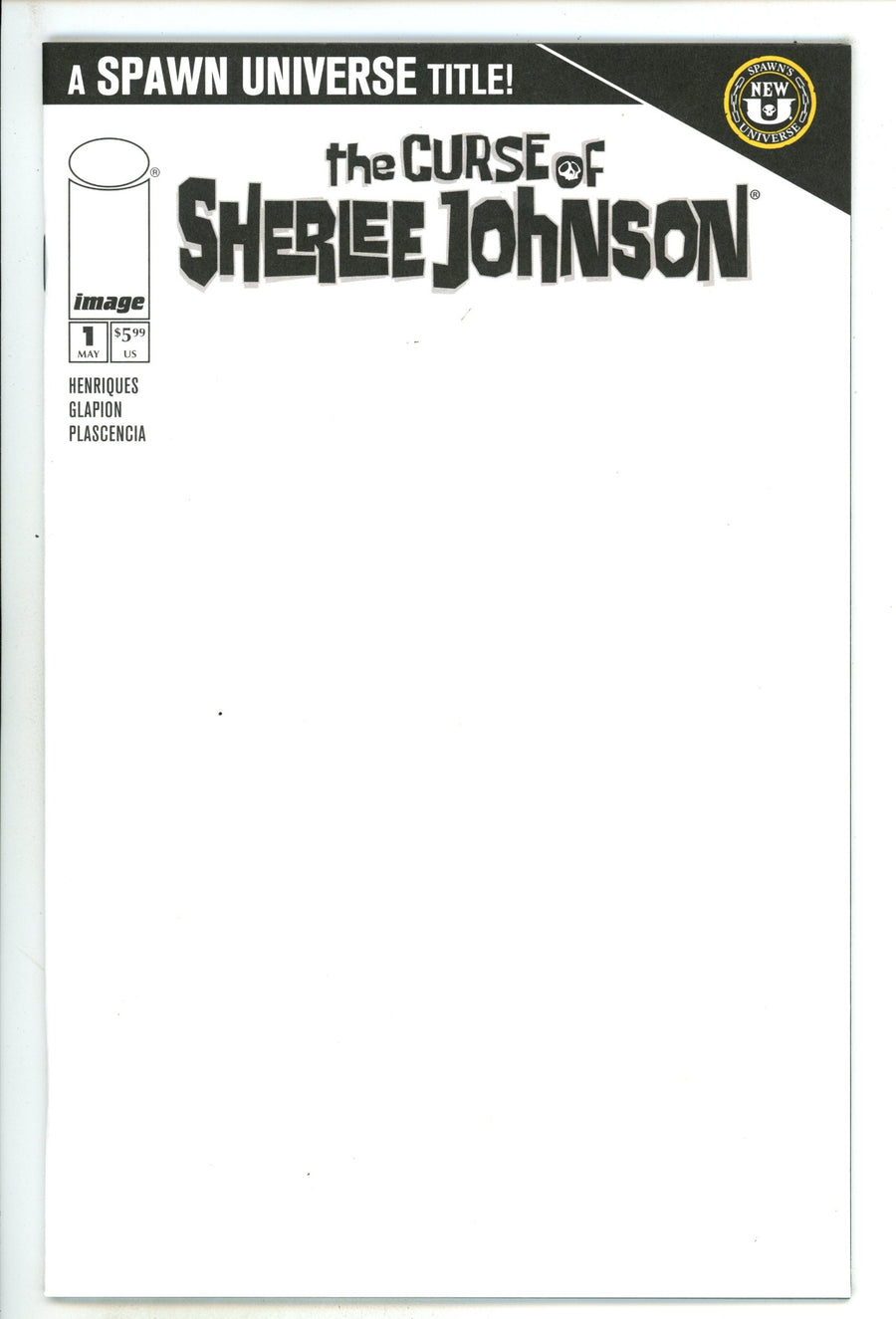 Spawn The Curse Of Sherlee Johnson 1 Blank Variant (2025)