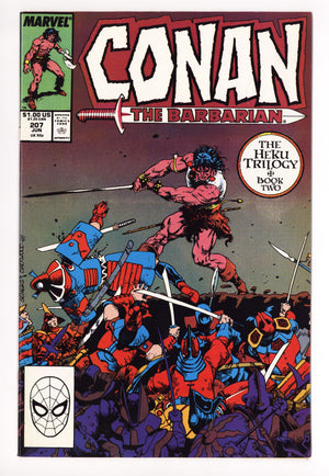 Conan the Barbarian Vol 1 207 High Grade (1988)
