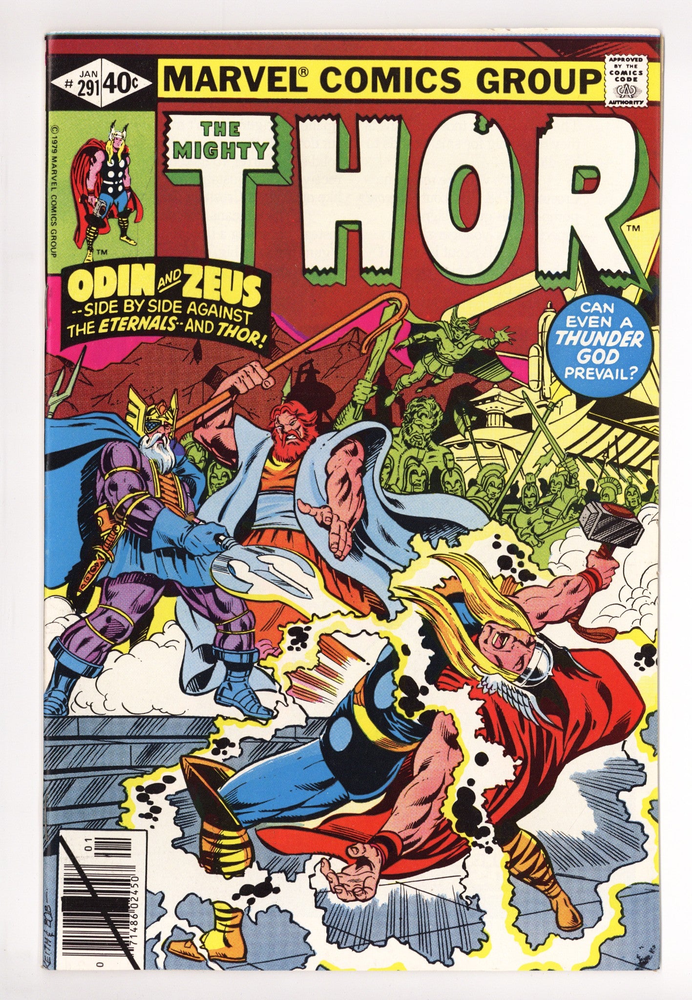 Thor Vol 1 291 Mid Grade (1980) 