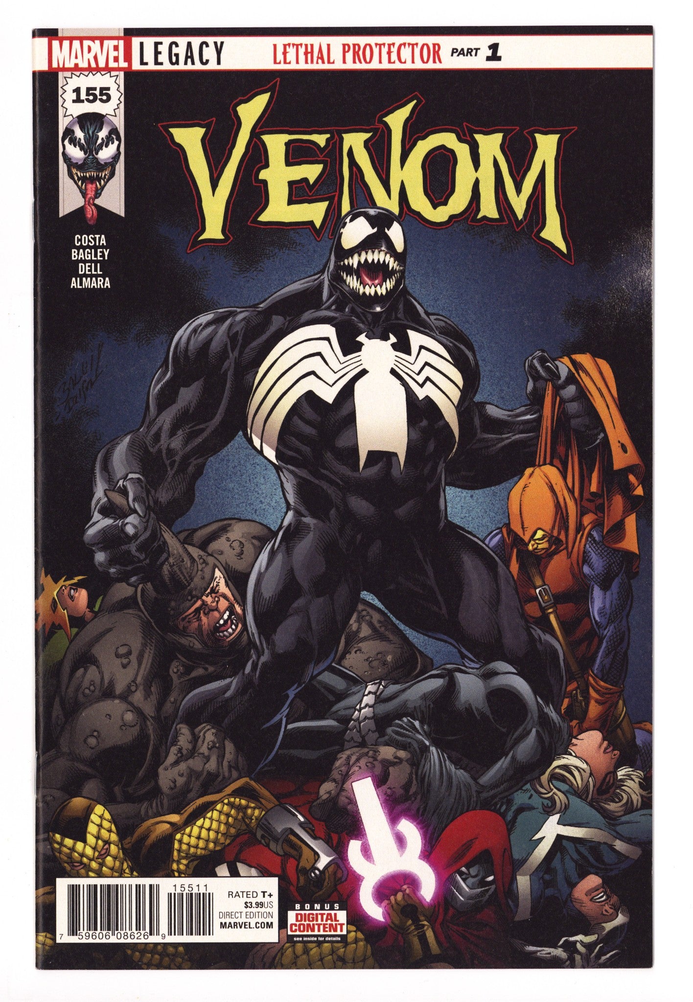 Venom Vol 3 155 Mid Grade (2017) 