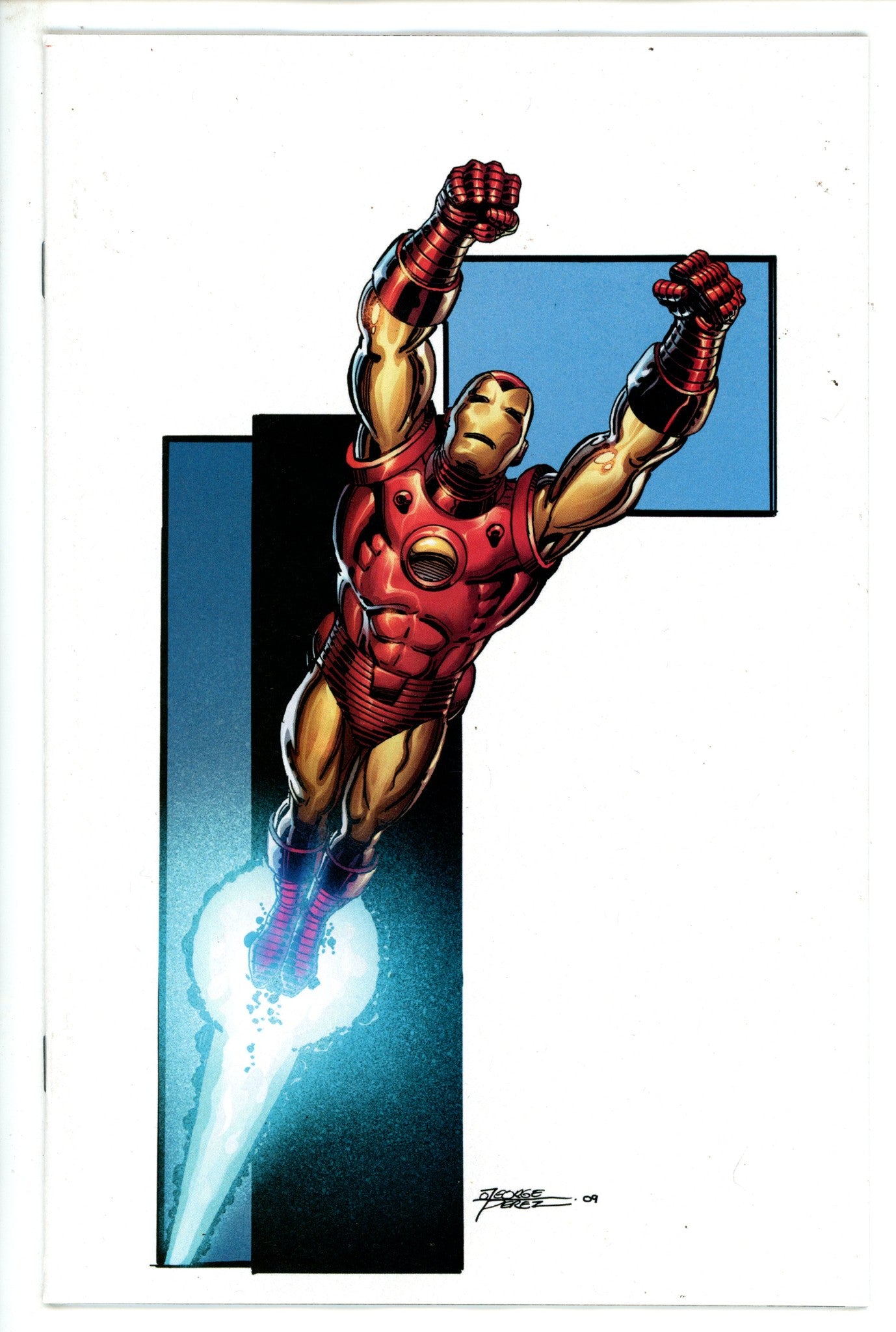 Invincible Iron Man Vol 4 10 Perez Virgin Incentive Variant NM- (1900)