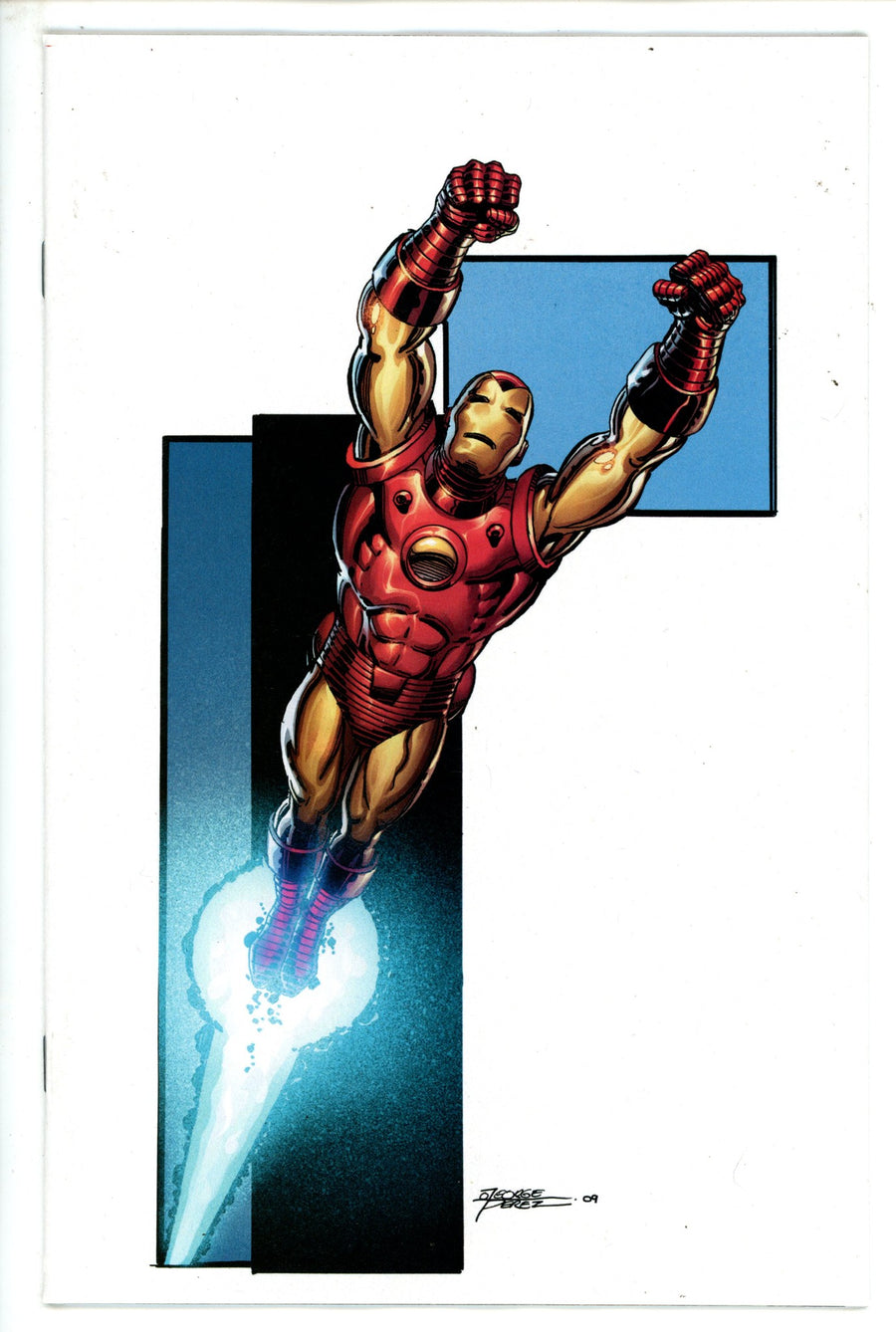 Invincible Iron Man Vol 4 10 Perez Virgin Incentive Variant NM- (1900)