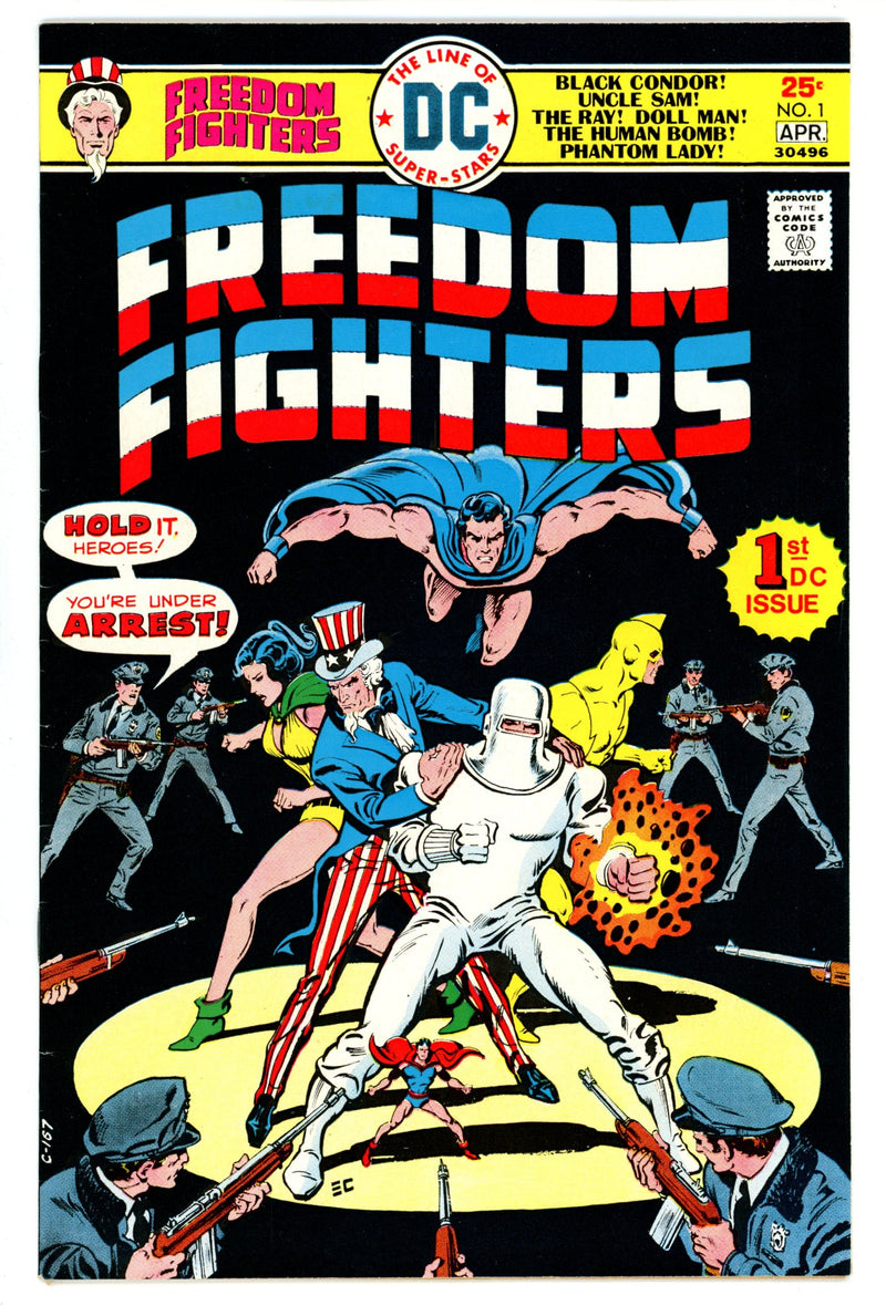 Freedom Fighters 1 VF- (7.5) (1976) 