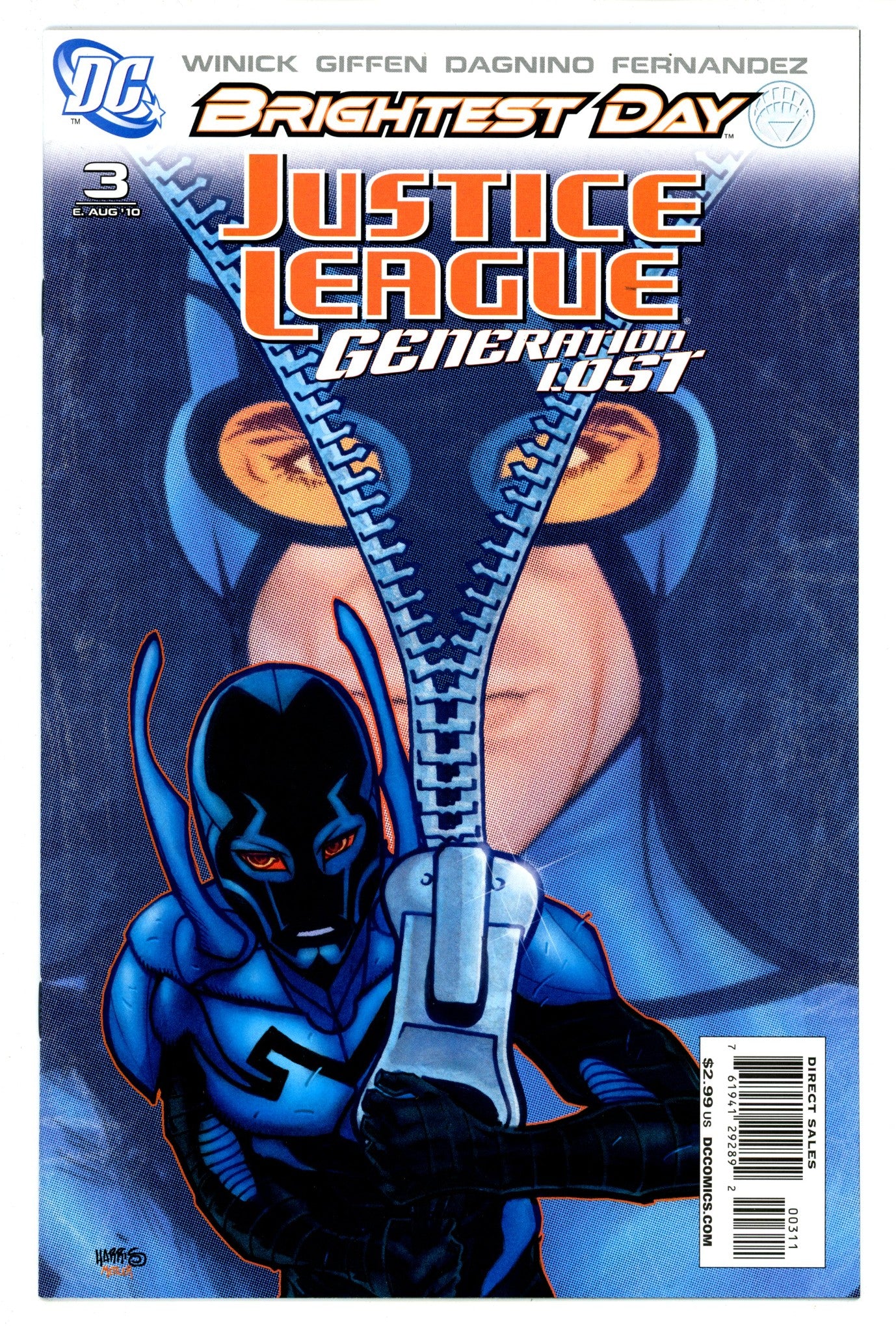 Justice League: Generation Lost 3 High Grade (2010) 