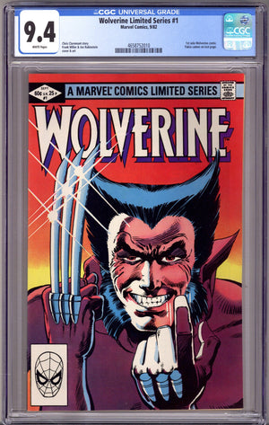 Wolverine Vol 1 1 CGC 9.4 (NM) (1982)