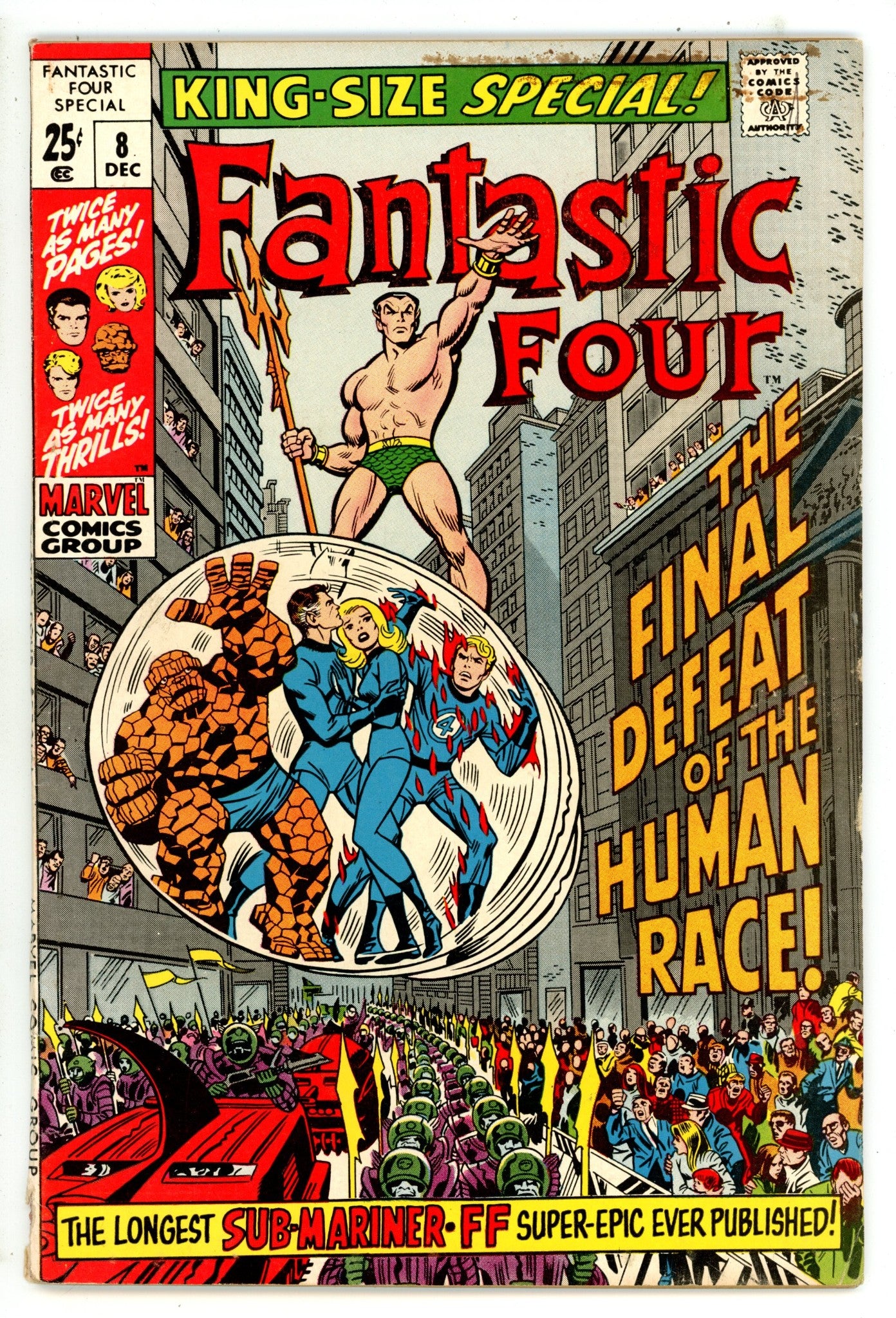 Fantastic Four Annual Vol 1 8  VG+ (4.5)   (1970)        