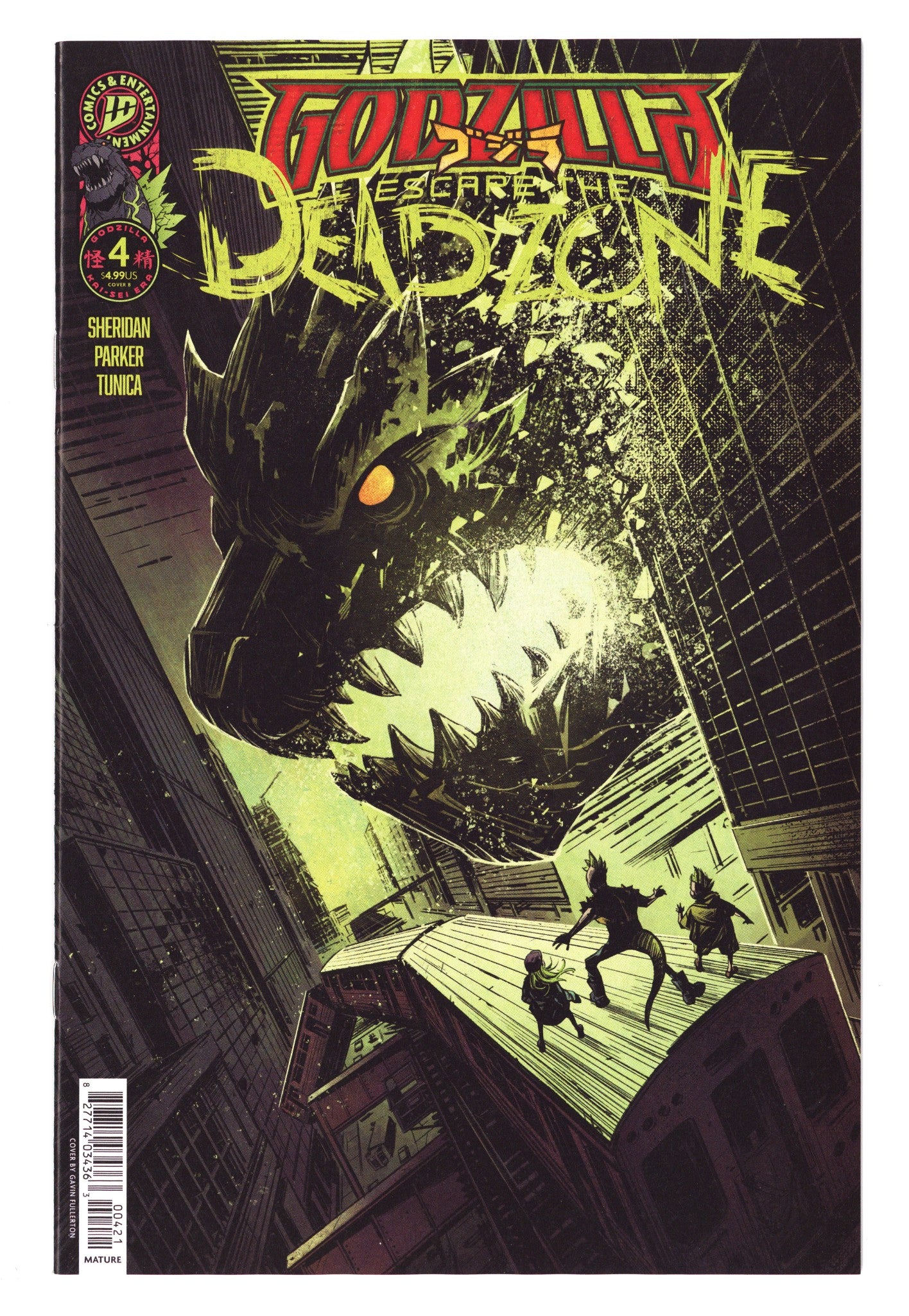 Godzilla: Escape The Deadzone [Kai-Sei Era] 4 Fullerton Variant (2025)