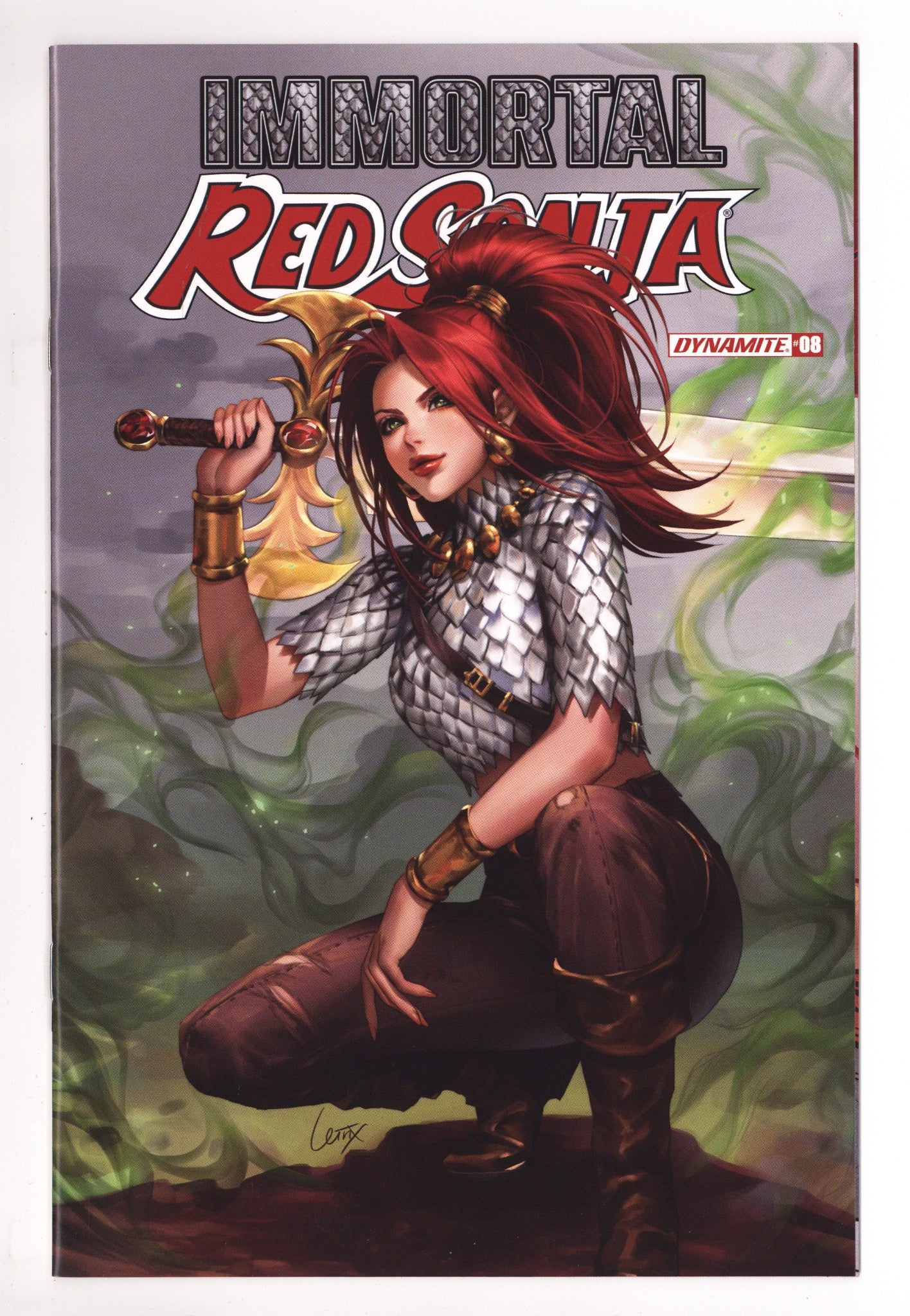 Immortal Red Sonja   8  High Grade   (2022) Li     Variant  