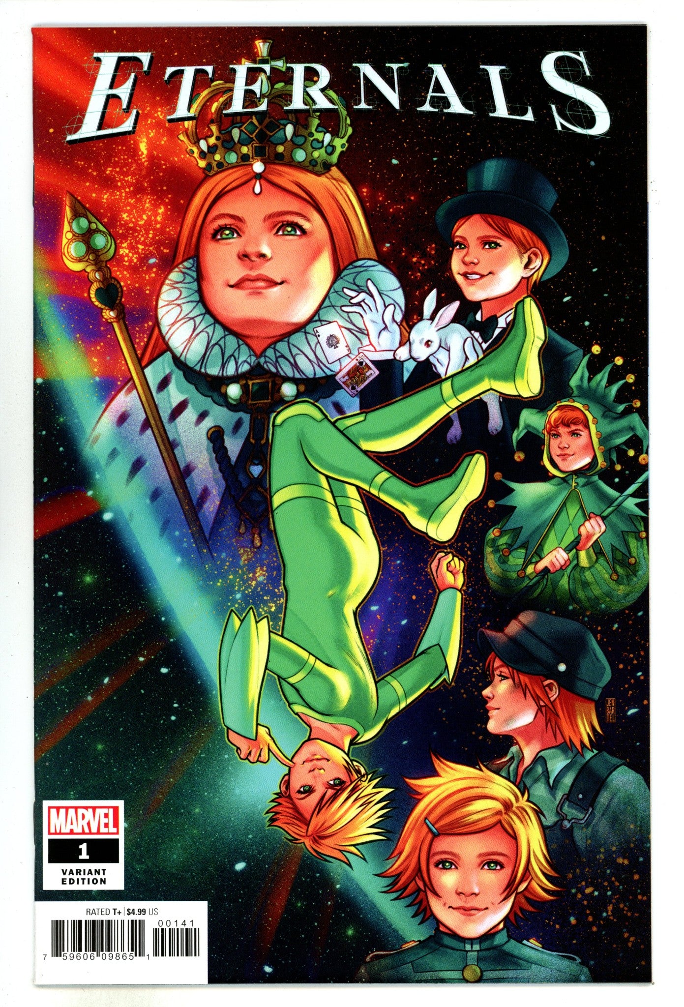 Eternals Vol 5 1 High Grade (2021) Bartel Variant 