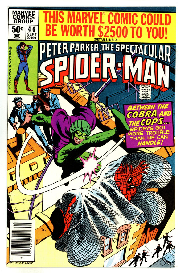 The Spectacular Spider-Man Vol 1 46 VF/NM (9.0) (1980) Newsstand