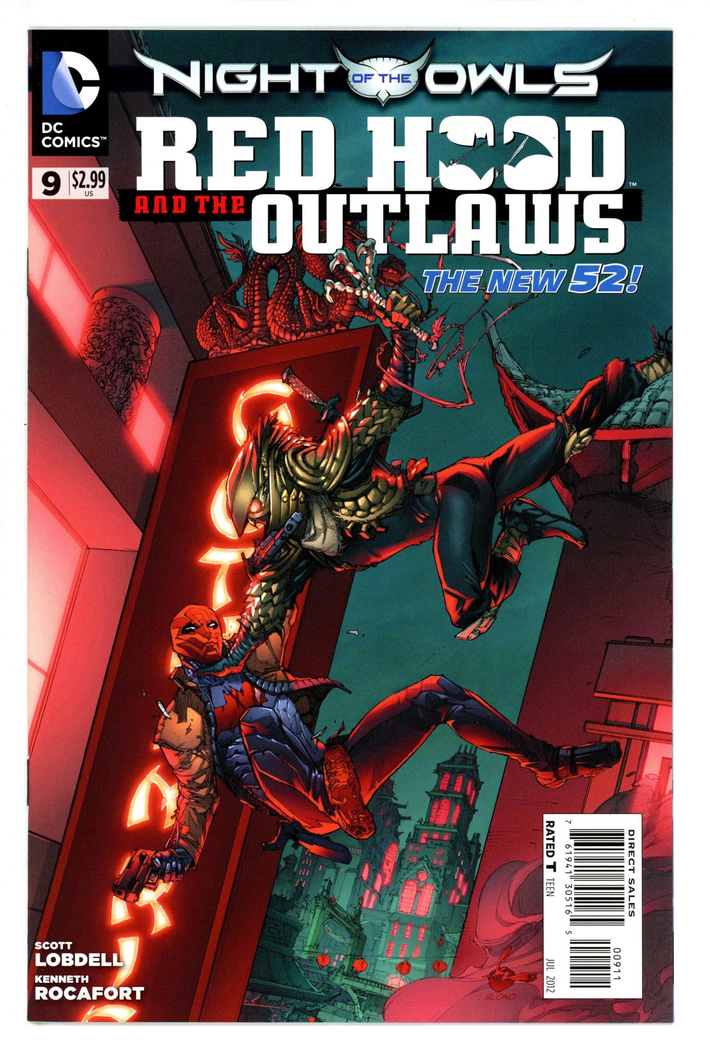 Red Hood and the Outlaws Vol 1 9 High Grade (2012) 