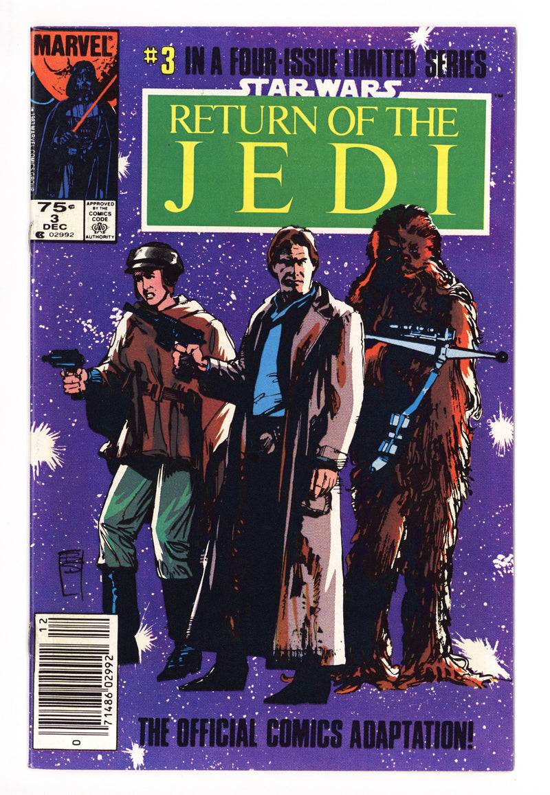Star Wars: Return of the Jedi 3 FN/VF (7.0) (1983) Canadian Price Variant 