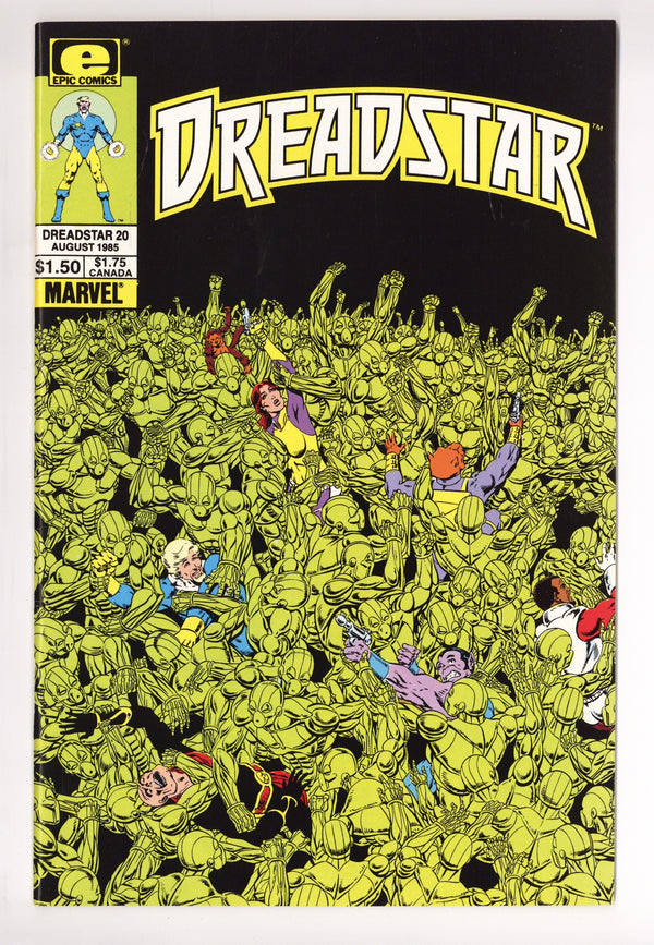 Dreadstar Vol 1 20 Mid Grade (1985)