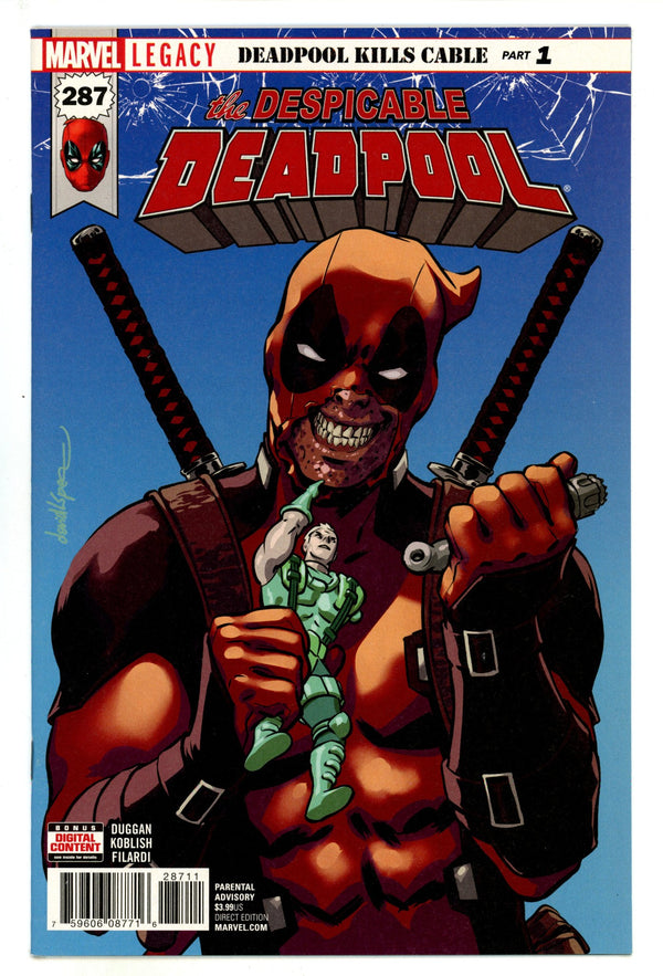 Despicable Deadpool 287 High Grade (2017)