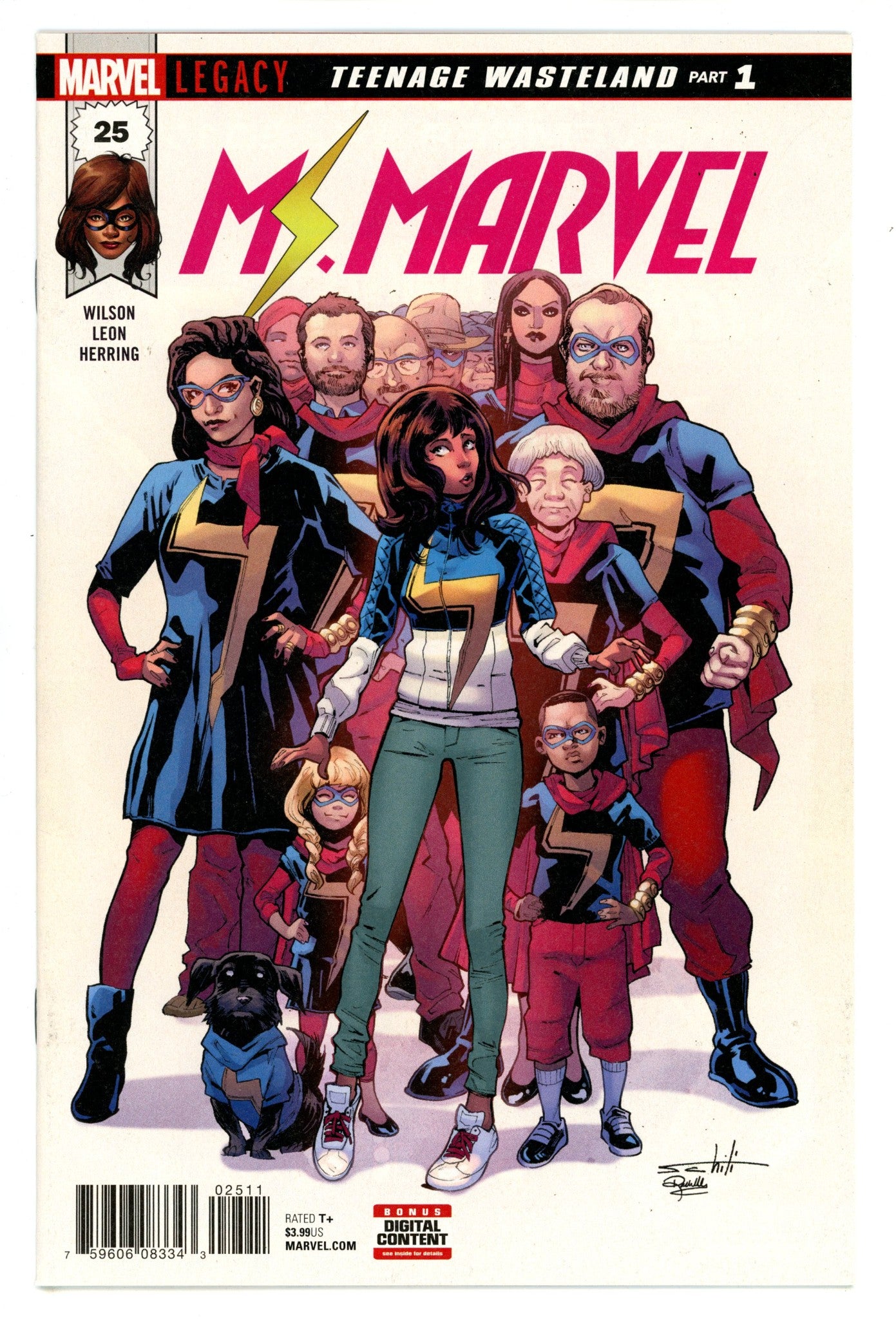 Ms. Marvel Vol 4 25 High Grade (2018) 