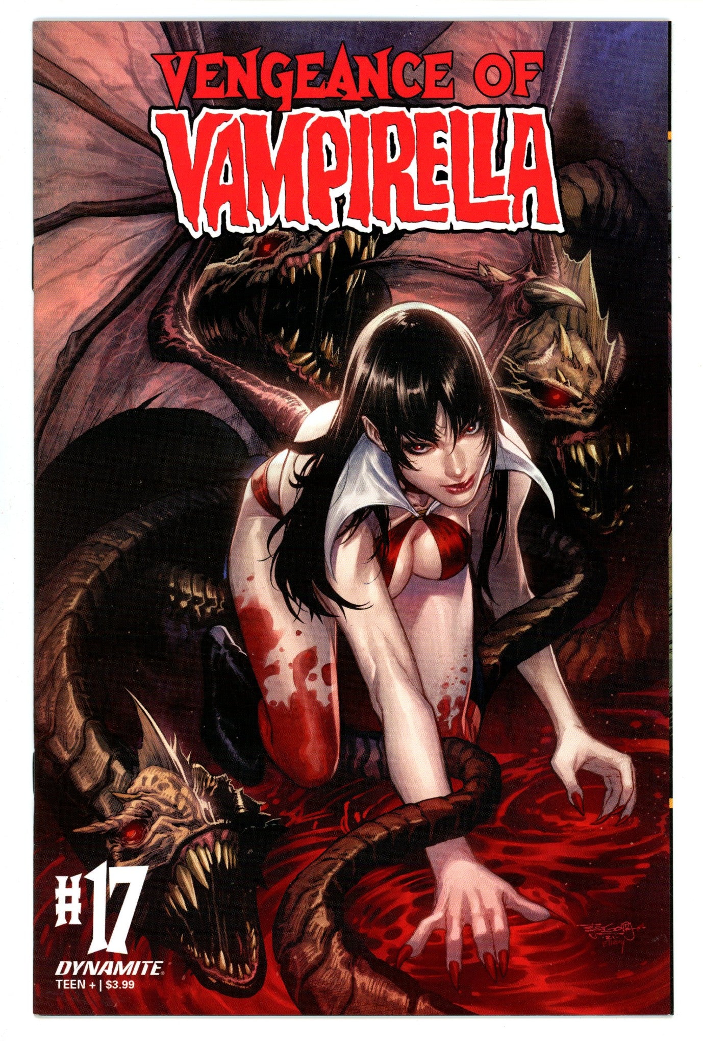Vengeance of Vampirella Vol 2 17 High Grade (2021) Segovia Variant 