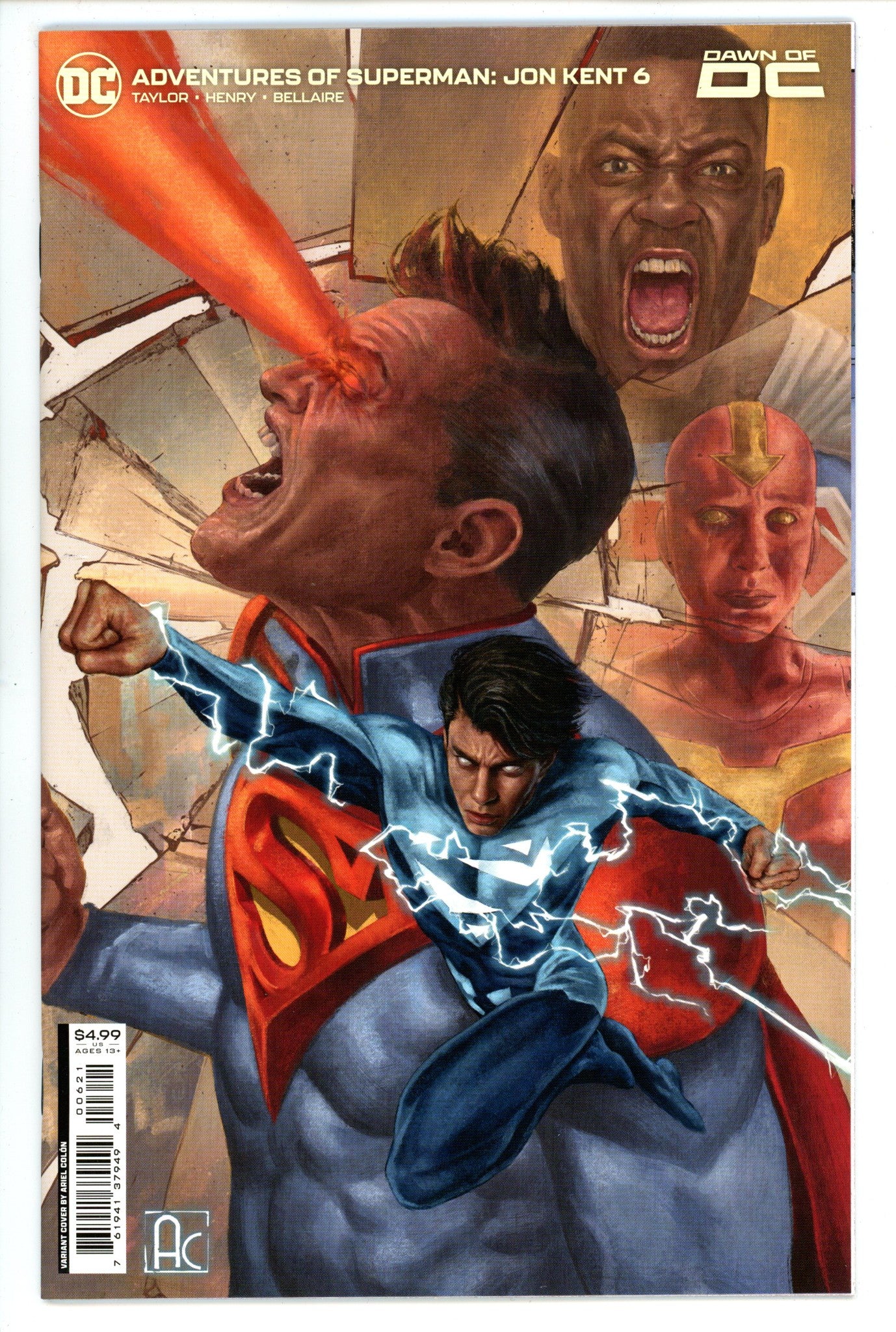 Adventures of Superman: Jon Kent 6 High Grade (2023) Colon Variant 