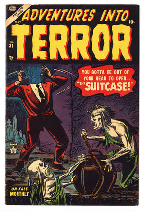 Adventures into Terror 31 VG+ (4.5) (1954) 
