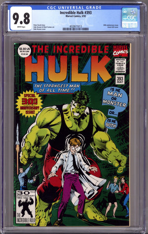 The Incredible Hulk Vol 1 393 CGC 9.8 (NM/M) (1992)
