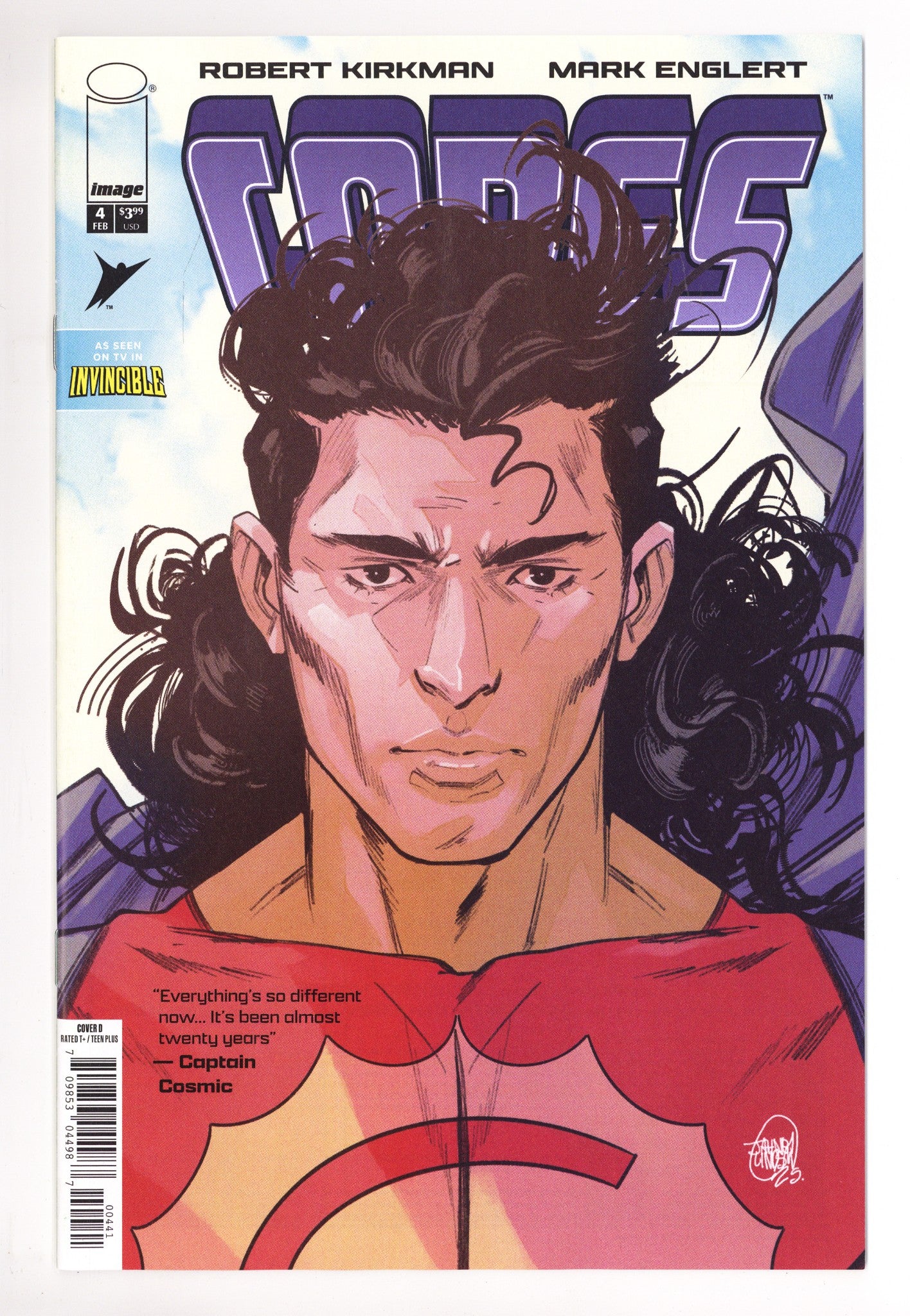 Invincible Universe Capes 4 Lindsay Incentive NM- (2025)
