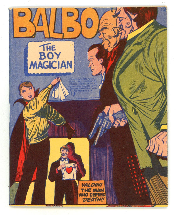 Balbo, the Boy Magician [Mighty Midget Comic] 12 NM (9.4) (1943)