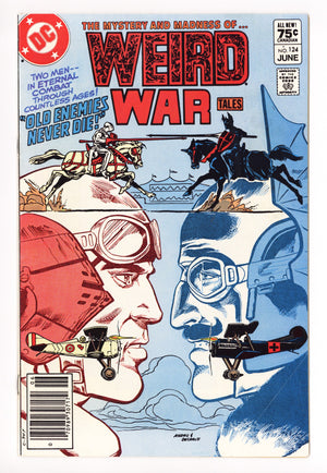 Weird War Tales Vol 1 124 VG+ (4.5) (1983) Canadian Price Variant