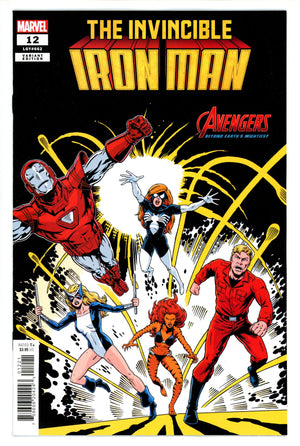 Invincible Iron Man Vol 4 12 Christopher Avengers Variant (2023)