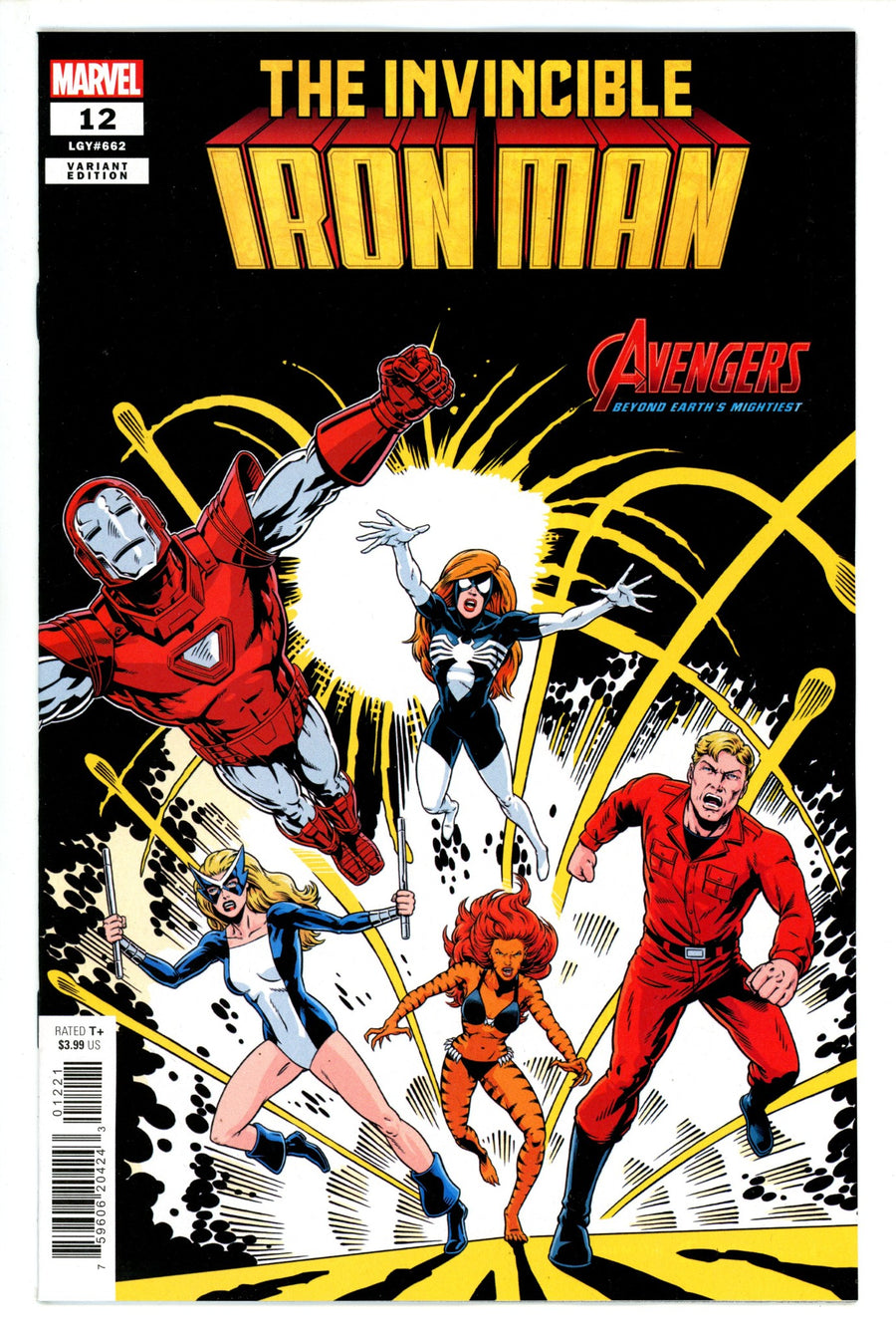 Invincible Iron Man Vol 4 12 Christopher Avengers Variant (2023)