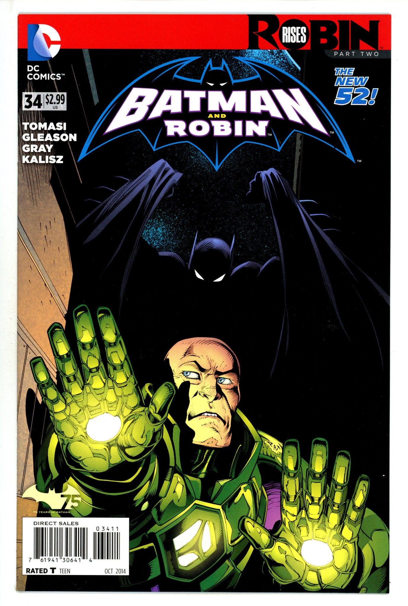 Batman and Robin Vol 2 34 High Grade (2014) 