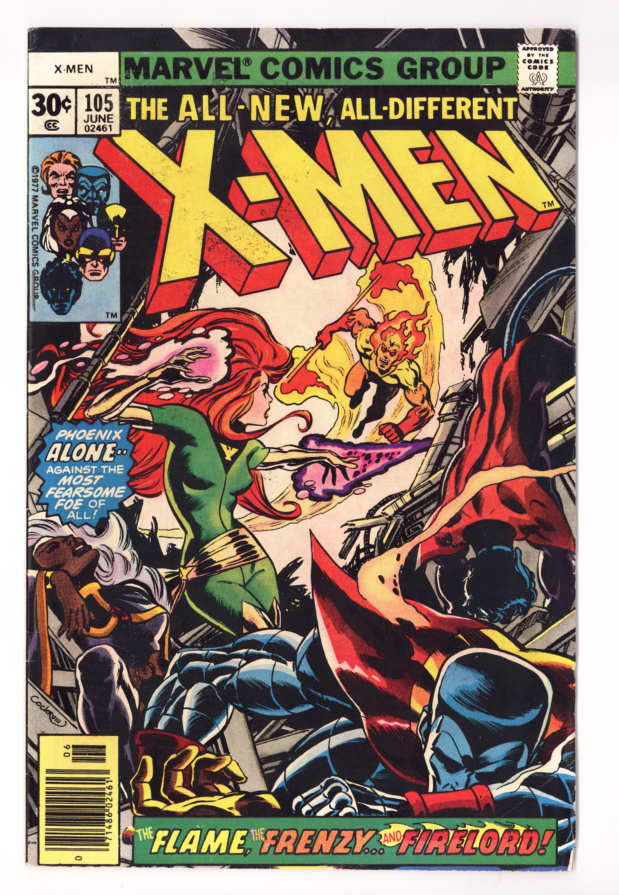 The X-Men Vol 1 105  FN (6.0)   (1977)        