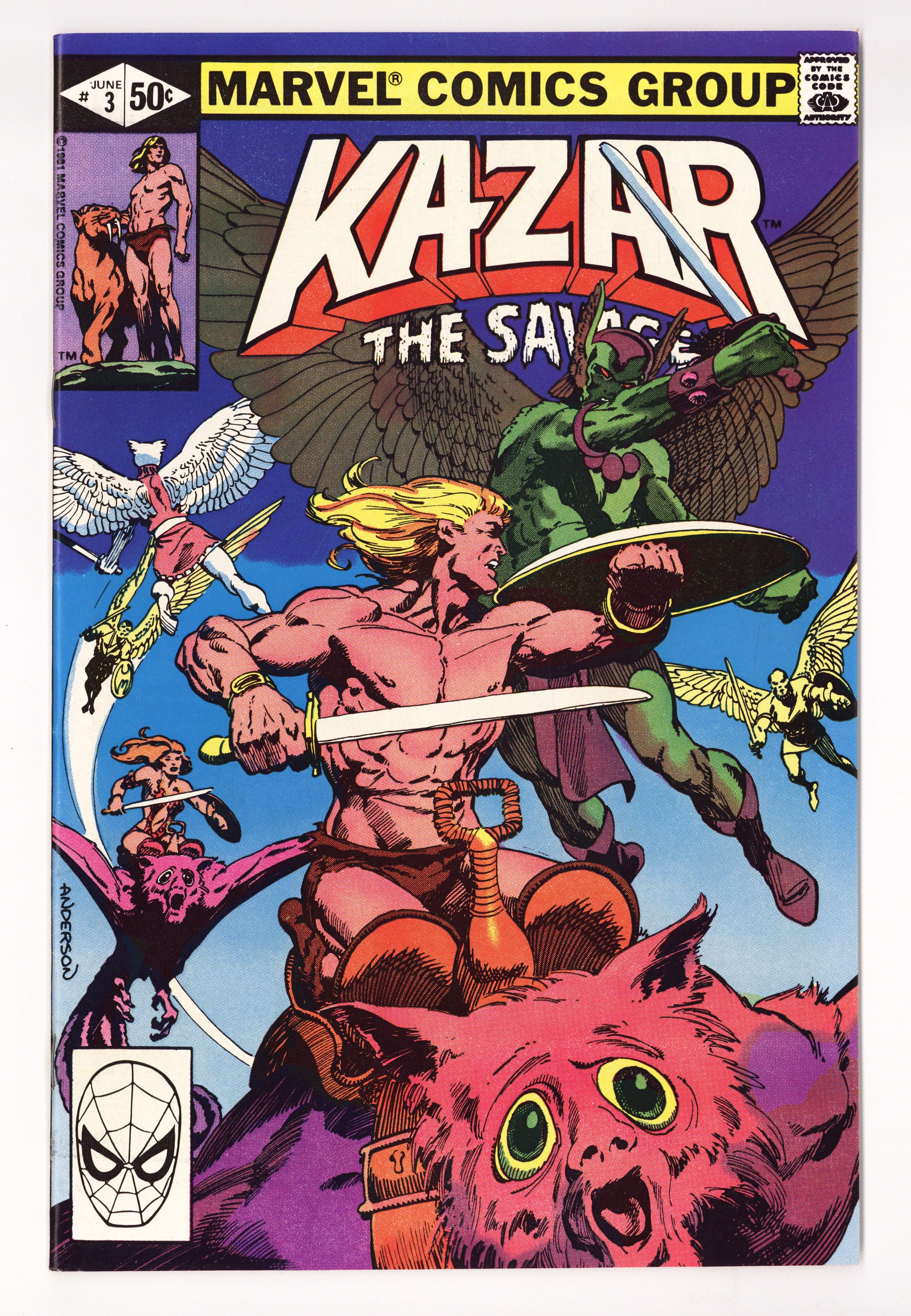 Ka-Zar the Savage Vol 3 3 High Grade (1981) 